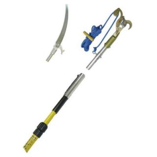 Jameson 7 14 ft. Telescoping Pole Pruner Kit with Bypass Pruner and Center Mount Pole Saw Kit TP 14F 14 PR