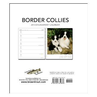 Border Collies 2010 Hardcover Weekly Engagement: BrownTrout Publishers Inc: 9781421649658: Books