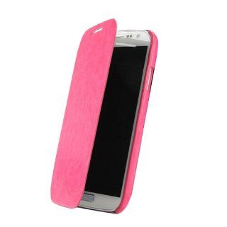 JWS GROUP KLD ENGLAND Series Classic Stand Leather Flip Folio Wallet Case Cover for Samsung Galaxy S4 i9500(hot pink): Cell Phones & Accessories
