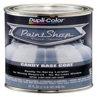 Dupli Color BSP306 Candy Silver Base Coat Paint Shop Finish System   32 oz.: Automotive