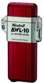 Windmill AWL All Weather Lighter, Red WM307 1001 : Camping Lanterns : Sports & Outdoors