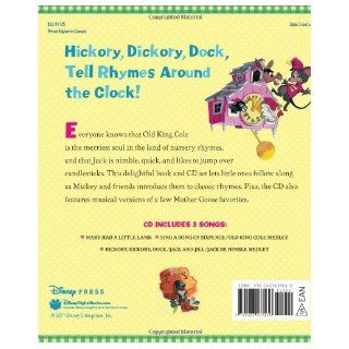 Disney Nursery Rhymes Read Along Storybook and CD Disney Book Group 9781423137436 Books