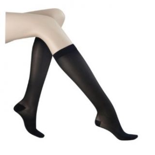 780 EverSheer 20 30 mmHg Women's Closed Toe Knee High Sock Size: S4, Color: Navy 08: Clothing
