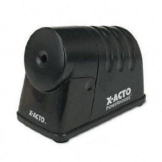 X Acto Black Powerhouse Electric Pencil Sharpener   EPI1799 : Paper Shredders : Electronics