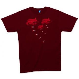 Shirt.Woot   Women's Suburban Blitzkrieg T Shirt   Cranberry: Novelty T Shirts: Clothing