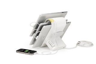 Kanex Sydnee 4 port 2.1A USB Charging Station for iPad, Kindle, Tablets, Smartphones   Snow: Computers & Accessories