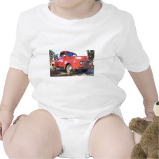 Antique Red Ford Truck T Shirts