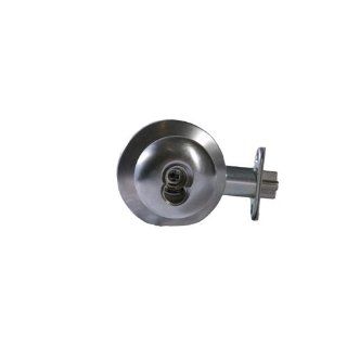 Arrow Lock H Series Grade 1 Satin Chromium Plated Cylindrical Entrance/Office Lock, 1 3/8" to 2" Door Thickness, T Cold Forged Knob (Pack of 1) Industrial Hardware
