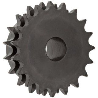 Martin Roller Chain Sprocket, Reboreable, Type B Hub, Double Strand, 50 Chain Size, 0.625" Pitch, 30 Teeth, 1" Bore Dia., 6.321" OD, 3.75" Hub Dia., 1.045" Width: Industrial & Scientific