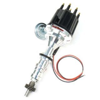 PerTronix D133710 Flame Thrower Plug and Play Vacuum Advance Black Male Cap Billet Electronic Distributor with Ignitor II Technology for Ford FE 352 428: Automotive