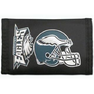 Philadelphia Eagles NFL Nylon Trifold Wallet : Sports Fan Wallets : Sports & Outdoors