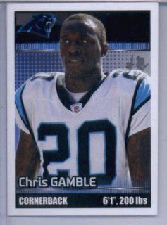 2012 Panini NFL Football Sticker #361 Chris Gamble: Sports Collectibles