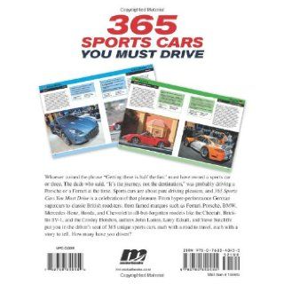 365 Sports Cars You Must Drive: John Lamm, Larry Edsall, Steve Sutcliffe: 9780760340455: Books