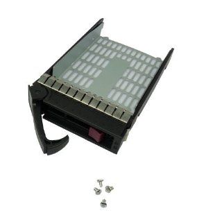 3.5" SATA SAS Hard Drive Tray Caddy for HP Proliant ML350 G4p ML350 G5 ML370G5 ML350G6 DL 180G6 Replacement for HP Compaq 373211 001 Computers & Accessories