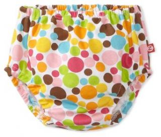 Zutano Baby girls Infant Gumballs Diaper Cover, Multi, 12 Months: Infant And Toddler Training Underwear: Clothing