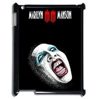 Metal band singer Marilyn Manson MM logo hard plastic case for Ipad 3 Cell Phones & Accessories