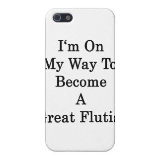 I'm On My Way To Become A Great Flutist Case For iPhone 5