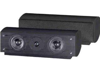Pinnacle Speakers S Fit CTR 350 4 Inch 3 Element Center Channel Speaker (Black) (Discontinued by Manufacturer): Electronics