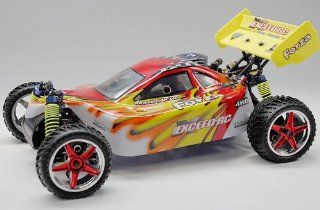 Forza 2 Speed Nitro Gas Radio Remote Controlled RC Buggy Car Off Road Racing RTR .18 Engine (COLORS VARY  SENT AT RANDOM): Toys & Games