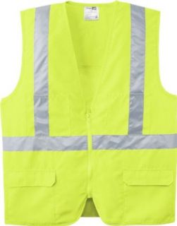 CornerStone   ANSI Class 2 Mesh Back Safety Vest. CSV405: Work Utility Outerwear: Clothing