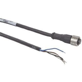 Banner MQDEC2 406 World Beam Ultrasonic Sensor Quick Disconnect Cable, Straight, 4 Pin European Style, 2 meters Cable Length: Electronic Component Photoelectric Sensors: Industrial & Scientific