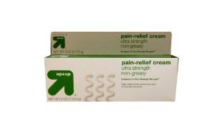 Up and Up Pain Relief Cream 4oz Compare to Ultra Strength Bengay: Health & Personal Care