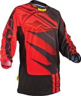 Fly Racing Kinetic Inversion Jersey   Red/Black   XL   366 222X: Automotive