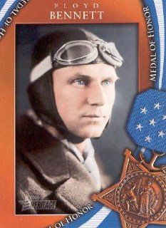 2009 Topps American Heritage Heroes Edition Medal of Honor #MOH42 Floyd Bennett Trading Card: Sports Collectibles