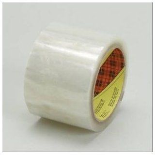 3M Scotch 371 Synthetic Rubber Hot Melt Box Sealing Adhesive Tape, 1.9 mil Thick, 914m Length x 48mm Width, Clear: Industrial & Scientific