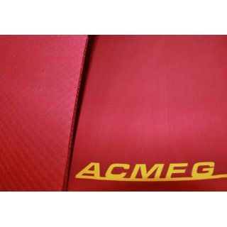 Advanced Custom Manufacturing 232 375 3x5 R 5 FOD Shield Rubberized Work Matting, 60" Length x 36" Width x 0.375" Thick, Red (Pack of 5): Science Lab Matting: Industrial & Scientific