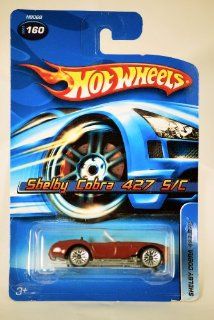 Hot Wheels Shelby Cobra 427 S/c 2005 #160 Red 1:64 Scale: Toys & Games