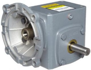 Boston Gear F715B15KB5H Right Angle Gearbox, NEMA 56C Flange Input, Left and Right Output, 15:1 Ratio, 1.54" Center Distance, .91 HP and 428 in lbs Output Torque at 1750 RPM: Mechanical Gearboxes: Industrial & Scientific