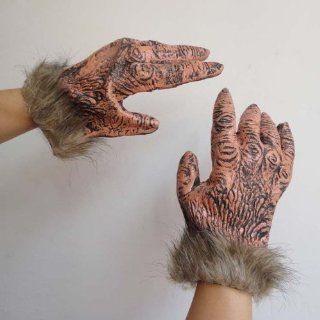 CosplayerWorld Halloween Props The Wolf Paw Gloves Toys & Games