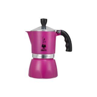 Bialetti: Fiammetta Colours   Fuchsia   1 Cup: Stovetop Espresso Pots: Kitchen & Dining