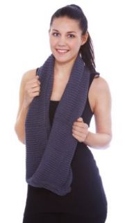 Warm Infinity Circle Ring Tube Scarf Solid Color Unisex for Winter, Dark Grey. at  Womens Clothing store: Fashion Scarves