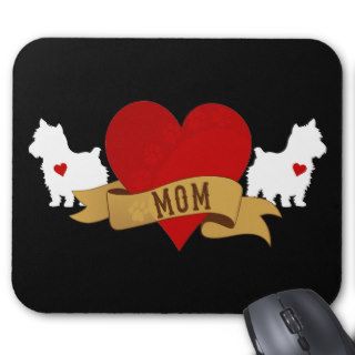 Yorkie Mom [Tattoo style] Mouse Pad