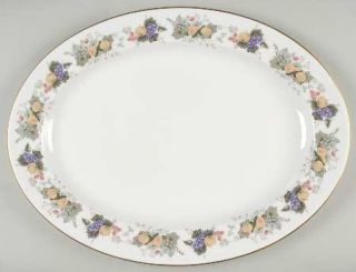 Royal Doulton Ravenna 16 Oval Serving Platter, Fine China Dinnerware   Various