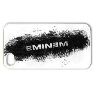 DIY Case Famous Singer Eminem Printed on Plastic Hard Back Case Cover for Iphone 4/4s DPC 15224 (2): Cell Phones & Accessories