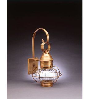 Northeast Lantern 2531 AB MED OPT Onion 1 Light Outdoor Wall Lights in Antique Brass   Wall Sconces  