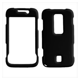 Black Rubberized Protector Case for Huawei Ascend (Huawei M860): Cell Phones & Accessories