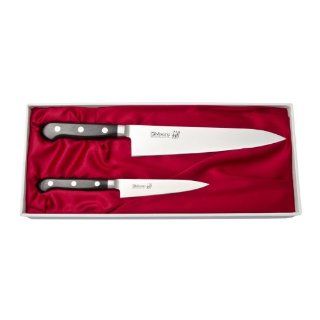 Misono 440 Chef's Knife 8.2"(21cm)/ Petty 4.7"(12cm) Two Piece Set: Kitchen & Dining