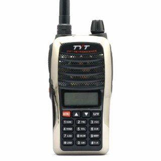 Handheld Deluxe VHF/UHF Dualband Amateur Radio 2M/440 Transceiver with Twin Display 5W TYT TH UVF1 : Satellite Handheld Portable Radios : Electronics