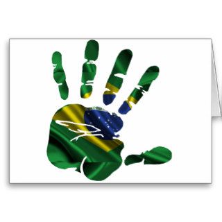 BRASIL NI E HAND PRODUCTS GREETING CARDS