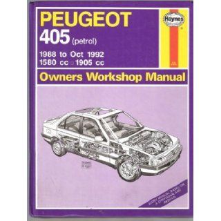 Peugeot 405 Owner's Workshop Manual (Haynes owners workshop manual series): Colin Brown: 9781850109037: Books