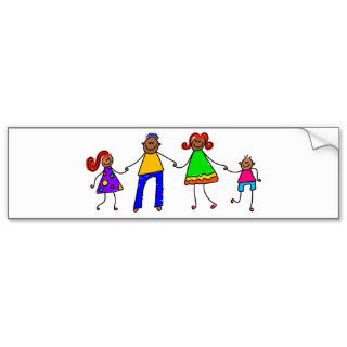 Happy Family Bumper Stickers