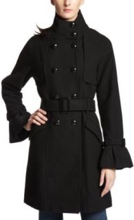 Latte by Coffee Shop Women's Belled Sleeves Jacket, Black, X Small at  Womens Clothing store