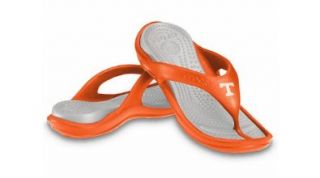 Crocs   Unisex Athens Tennessee Shoes, Size: 13 D(M) US Mens, Color: Orange/Pearl: Shoes