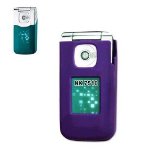 Hard Protector Skin Cover Cell Phone Case for Nokia 7510 T mobile   Purple: Cell Phones & Accessories
