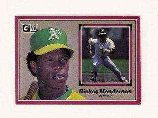 Rickey Henderson 1983 Donruss Baseball Action All Stars (Oakland A's) (New York Yankees) (San Diego Padres) (Toronto Blue Jays): Everything Else