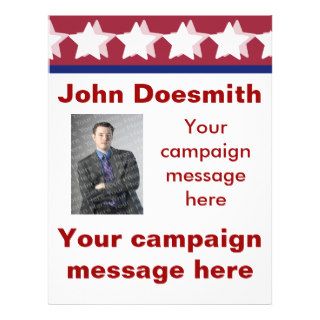 Political Campaign Flyer Template